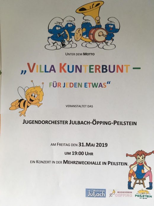 Einladung Konzert Jugendorchester